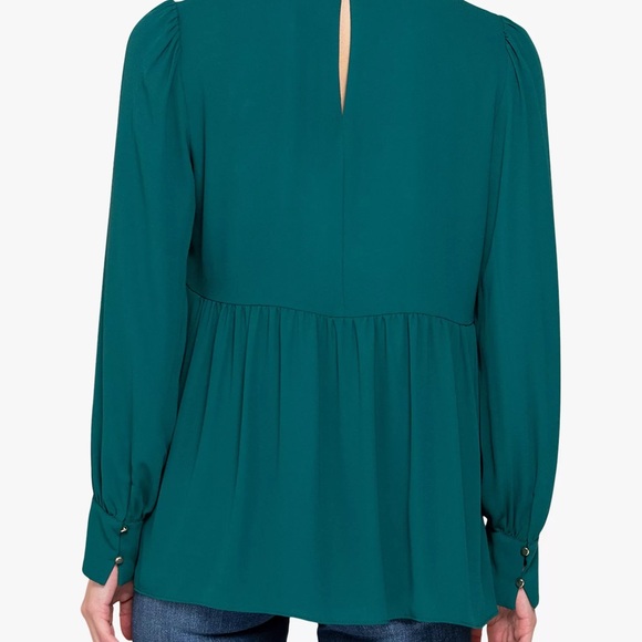 Business blouse shirt top in Green - Ever New brand - Picture 2 of 6